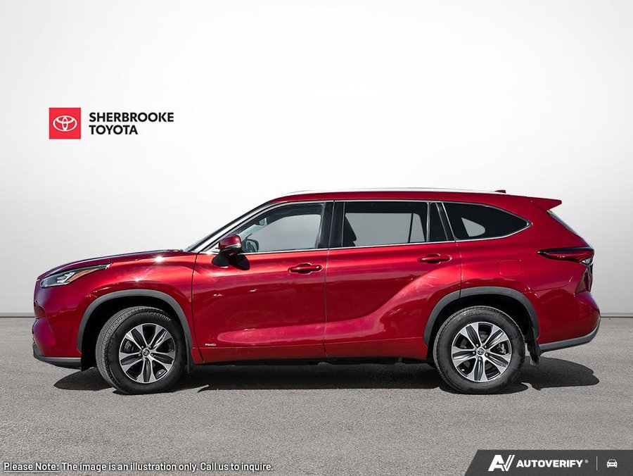 Toyota Highlander 2026 2026 Rouge rubis nacré