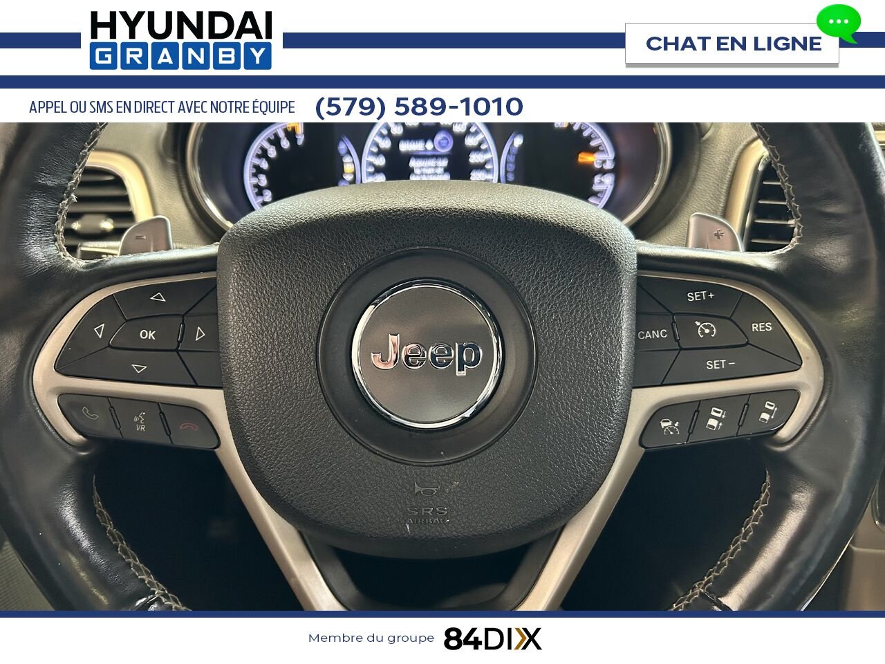 Jeep Grand Cherokee 2015 Blanc Granby - photo #15