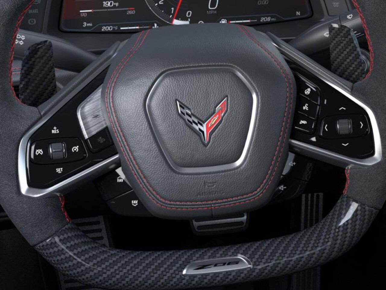 Chevrolet Corvette Z06 coupé 2 portes avec 3LZ 2025 NOIR Gatineau - photo #18