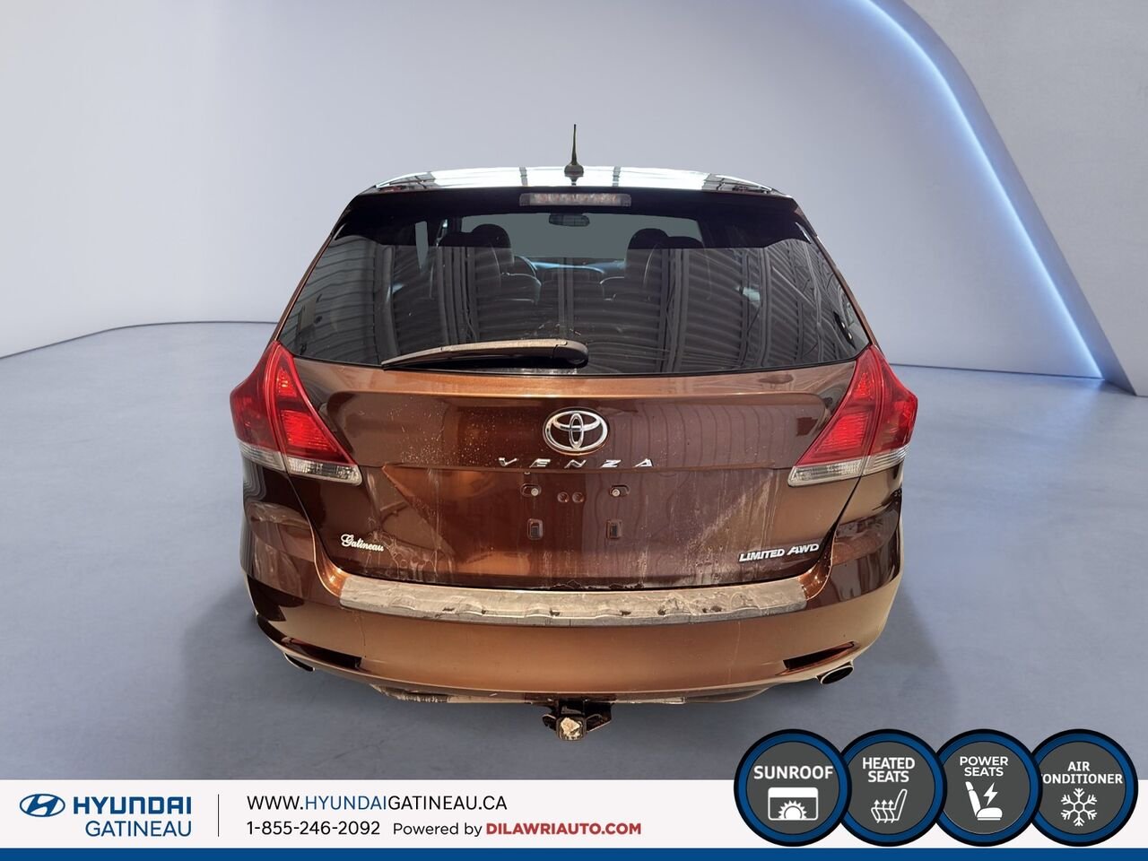 Toyota Venza Familiale V6 4 portes à traction intégrale 2014 Brun Ottawa & Gatineau - photo #2