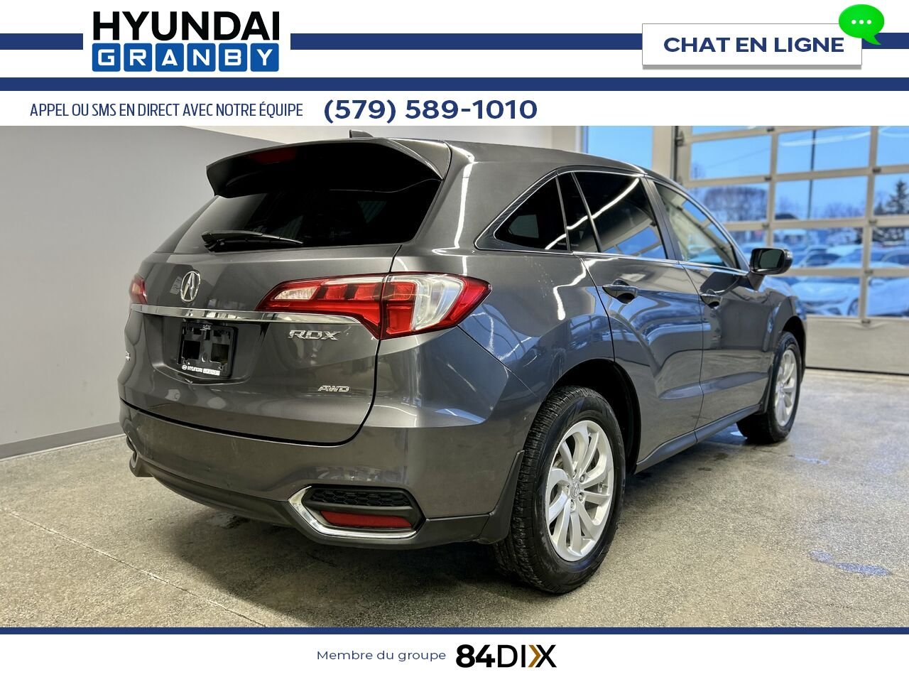 2018 Acura RDX Grey Granby - photo #6
