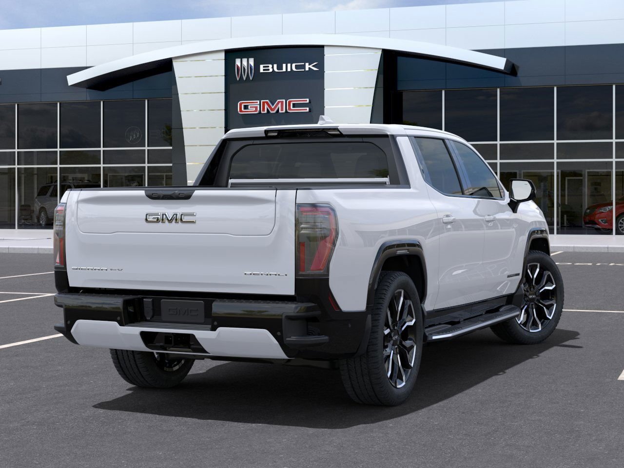 2025 GMC Sierra EV Denali à autonomie prolongée Summit White Granby - photo #3