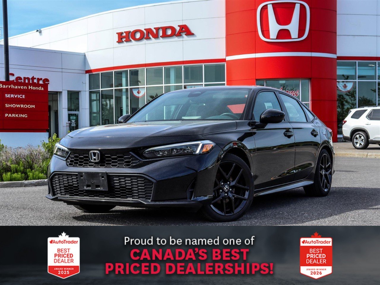 Honda Civic hybride berline 2025 Black Ottawa & Gatineau - photo #0