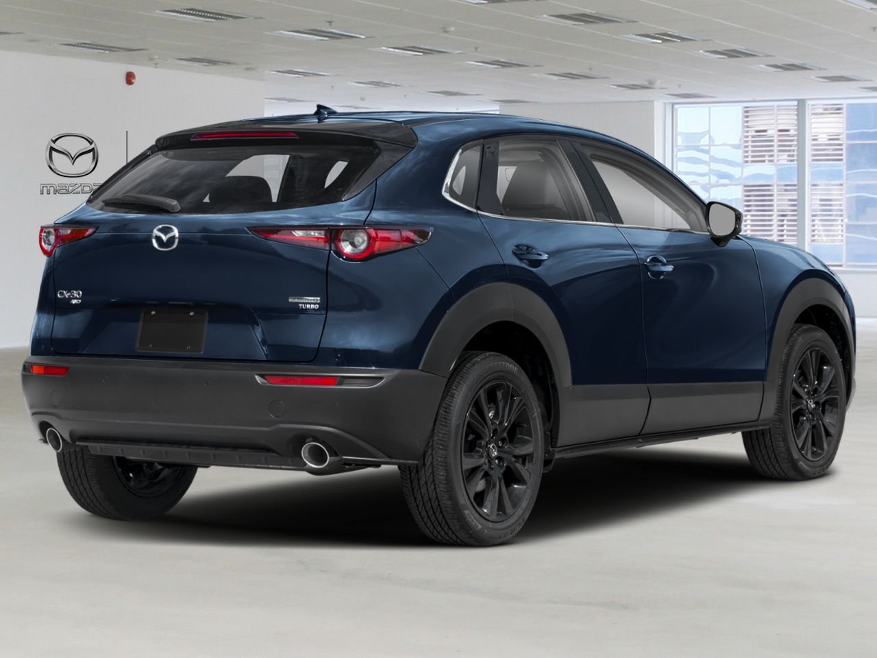 MAZDA CX-30 NIV 3MVDMBAY4TM203737 2026 Bleu cristal foncé mica Chicoutimi - photo #2