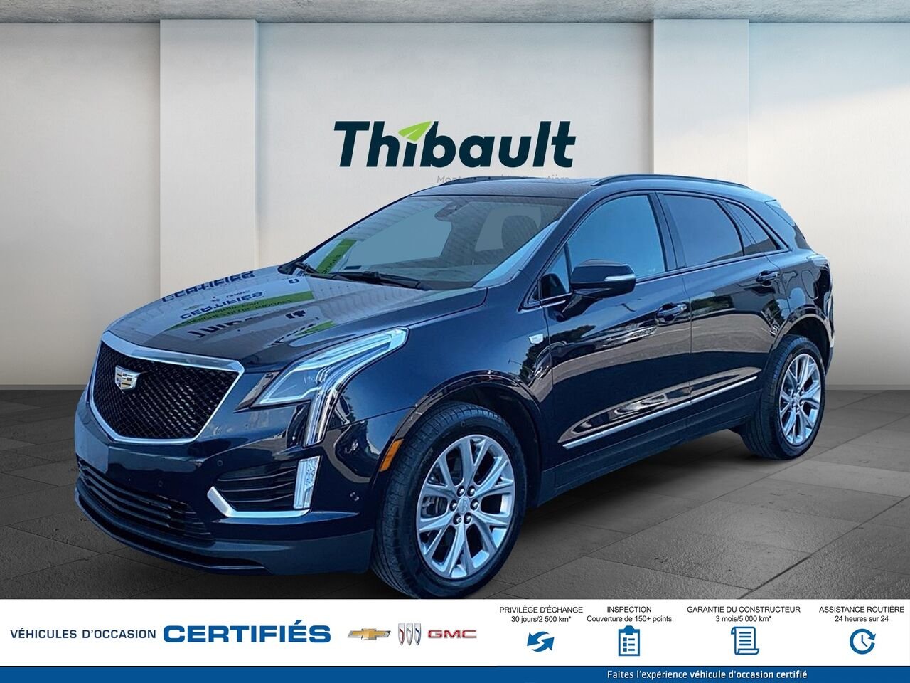 CADILLAC XT5 SPORT Traction intégrale, 4 portes Sport 2021 Bleu Montmagny - photo #0