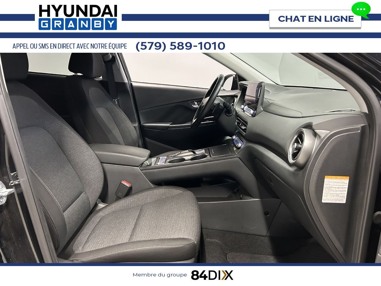 2023 Hyundai Kona Electric Black Granby - photo #23