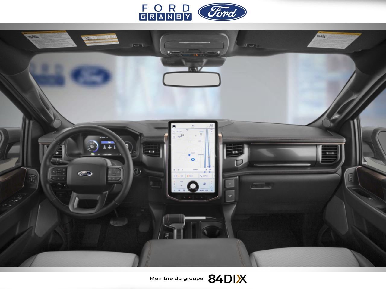 Ford F-150 Lightning 2025 Gris carbonisé métallisé Granby - photo #10