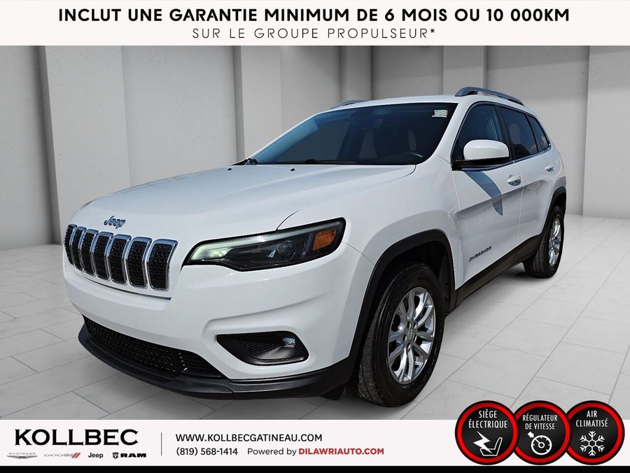 JEEP CHEROKEE *** UN PROPRIO + CLEAN CARFAX + BAS KILOMÉTRAGE*** 2019 Blanc