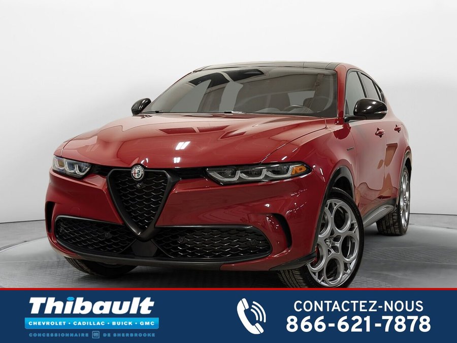 Alfa Romeo TONALE AWD Plug-In Hybrid Veloce 8 Pneus 2024 Rouge