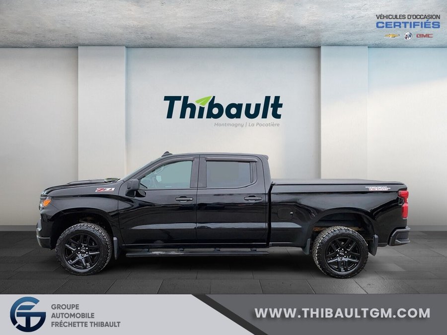CHEVROLET SILVERADO Custom Trail Boss cabine multiplace 4RM 157 po 2022 Noir