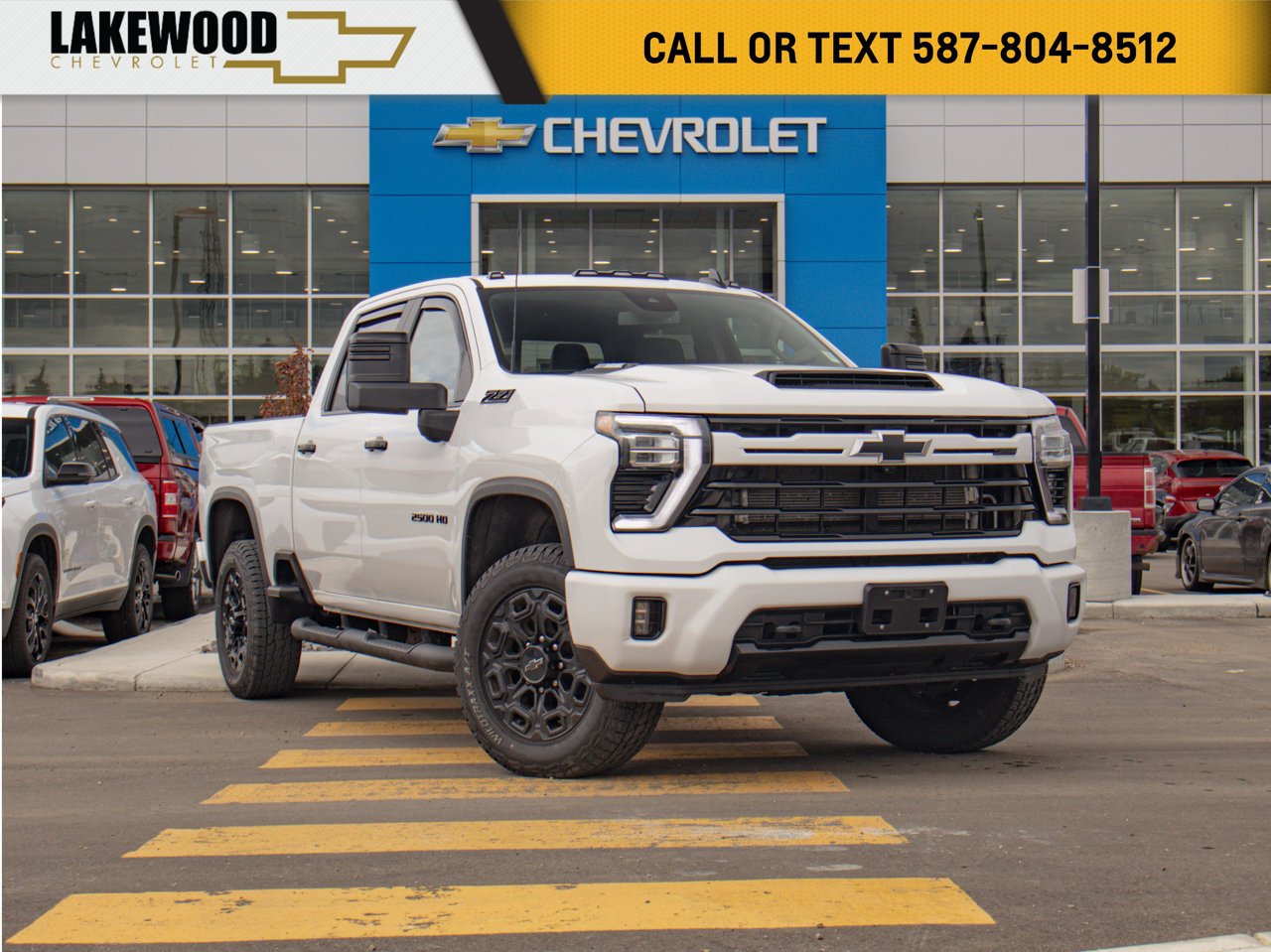 2024 Chevrolet Silverado 2500HD 4WD Crew Cab 159 LT White Sherwood Park - photo #0