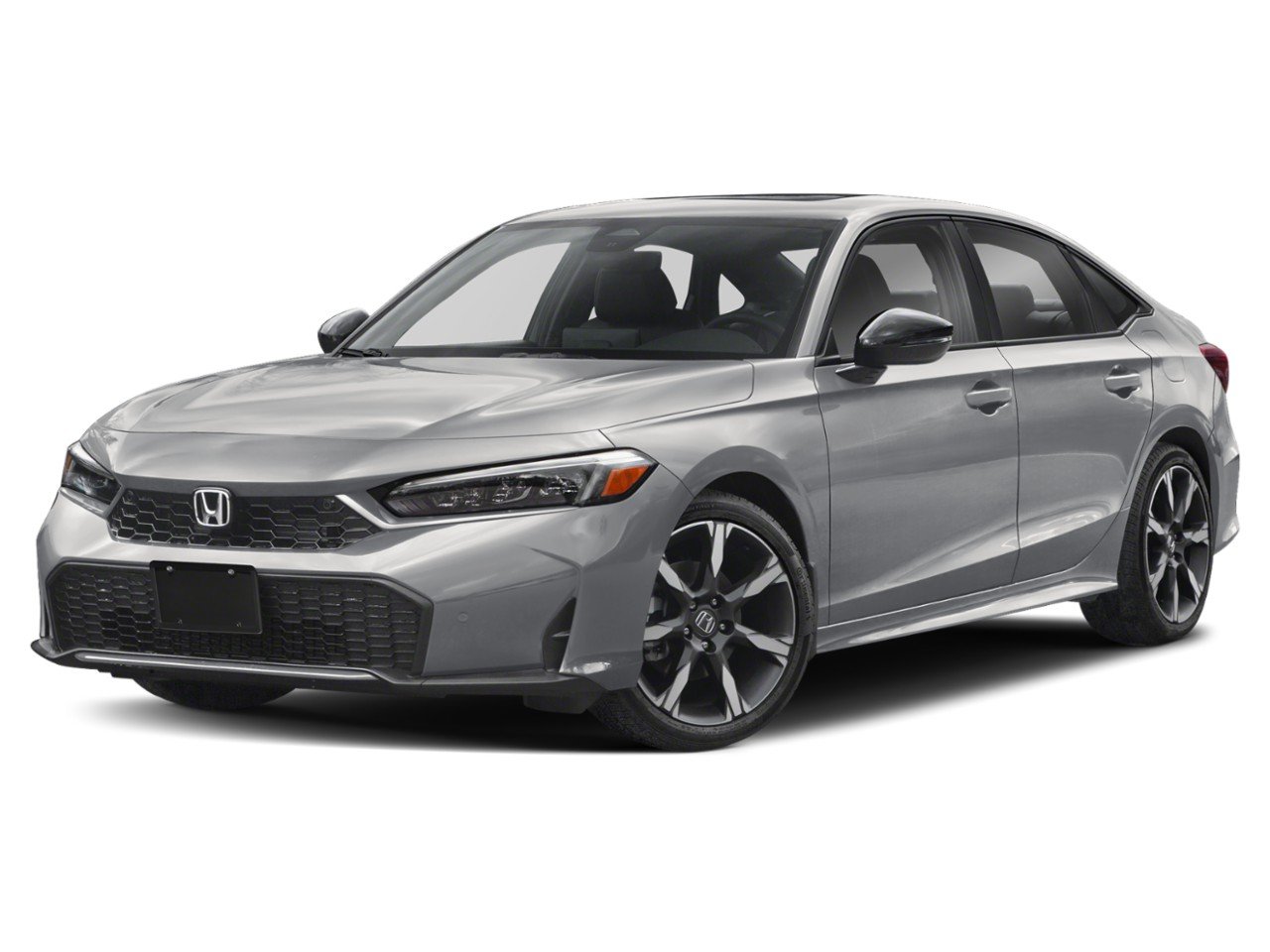 2026 Honda Civic Sedan Hybrid Sport Touring eCVT Sedan Solar Reflection Silver Metallic Ottawa & Gatineau - photo #0