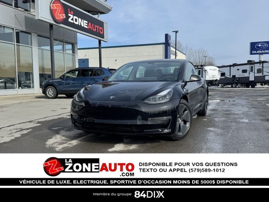 Tesla Model 3 SR+ 2022 2022 Noir