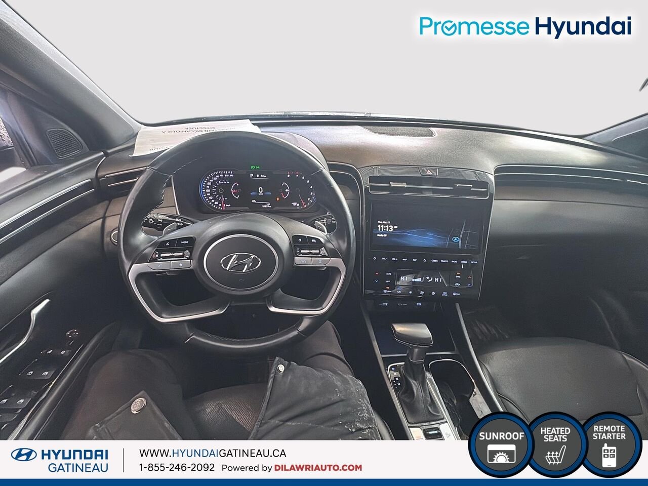 2023 Hyundai Santa Cruz Blue Gatineau - photo #6