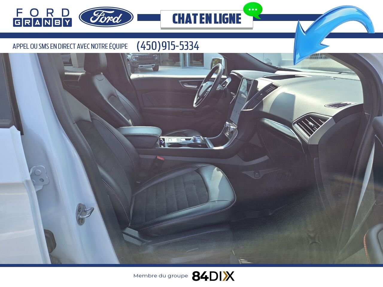 2024 Ford Edge White Granby - photo #21