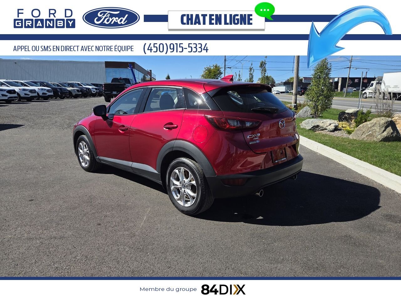 2020 Mazda CX-3 Red Granby - photo #4