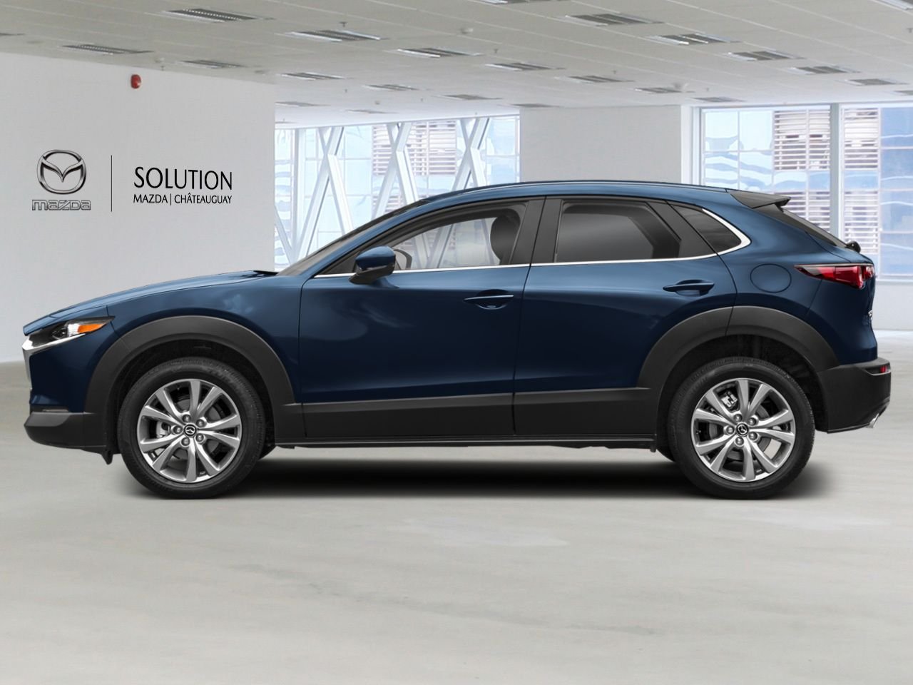 MAZDA CX-30 GS TI 2026 Bleu cristal foncé mica Châteauguay - photo #1