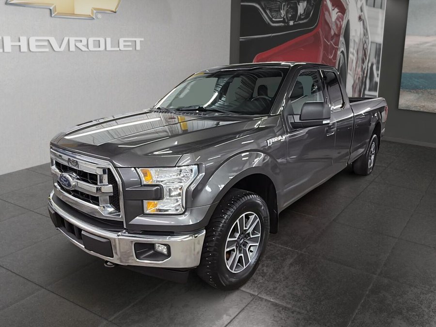 Ford F-150 XLT + BOITE DE 8 PIEDS 2017 Gris