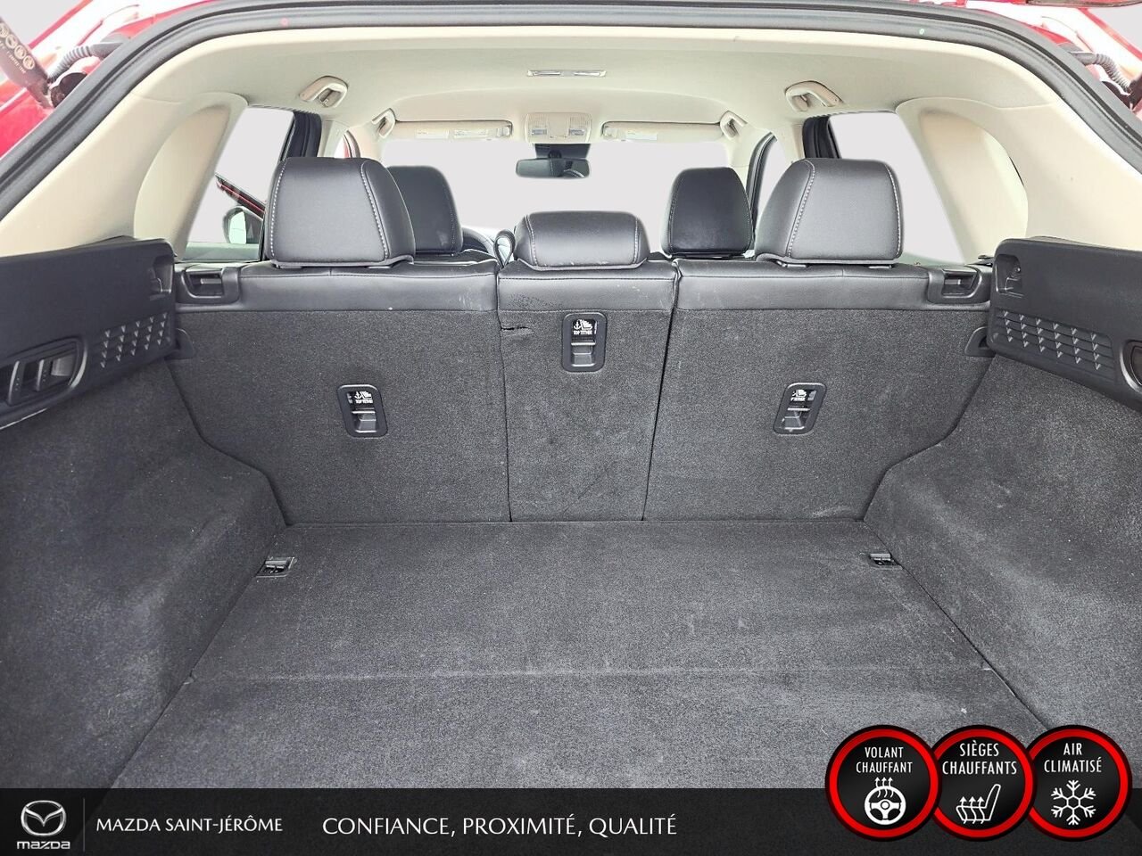2025 Mazda CX-5 GS | CUIR | AWD | MAGS | Red Saint-Jérôme - photo #22