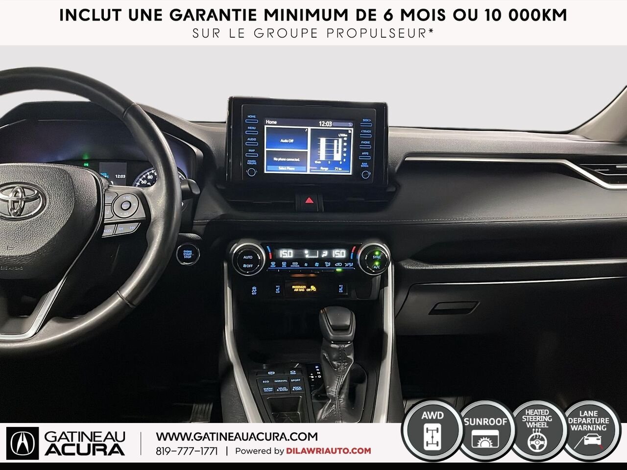 Toyota RAV4 XLE AWD 2020 Bleu Gatineau - photo #26