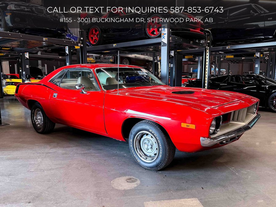 1972 Plymouth Barracuda 1972 Red