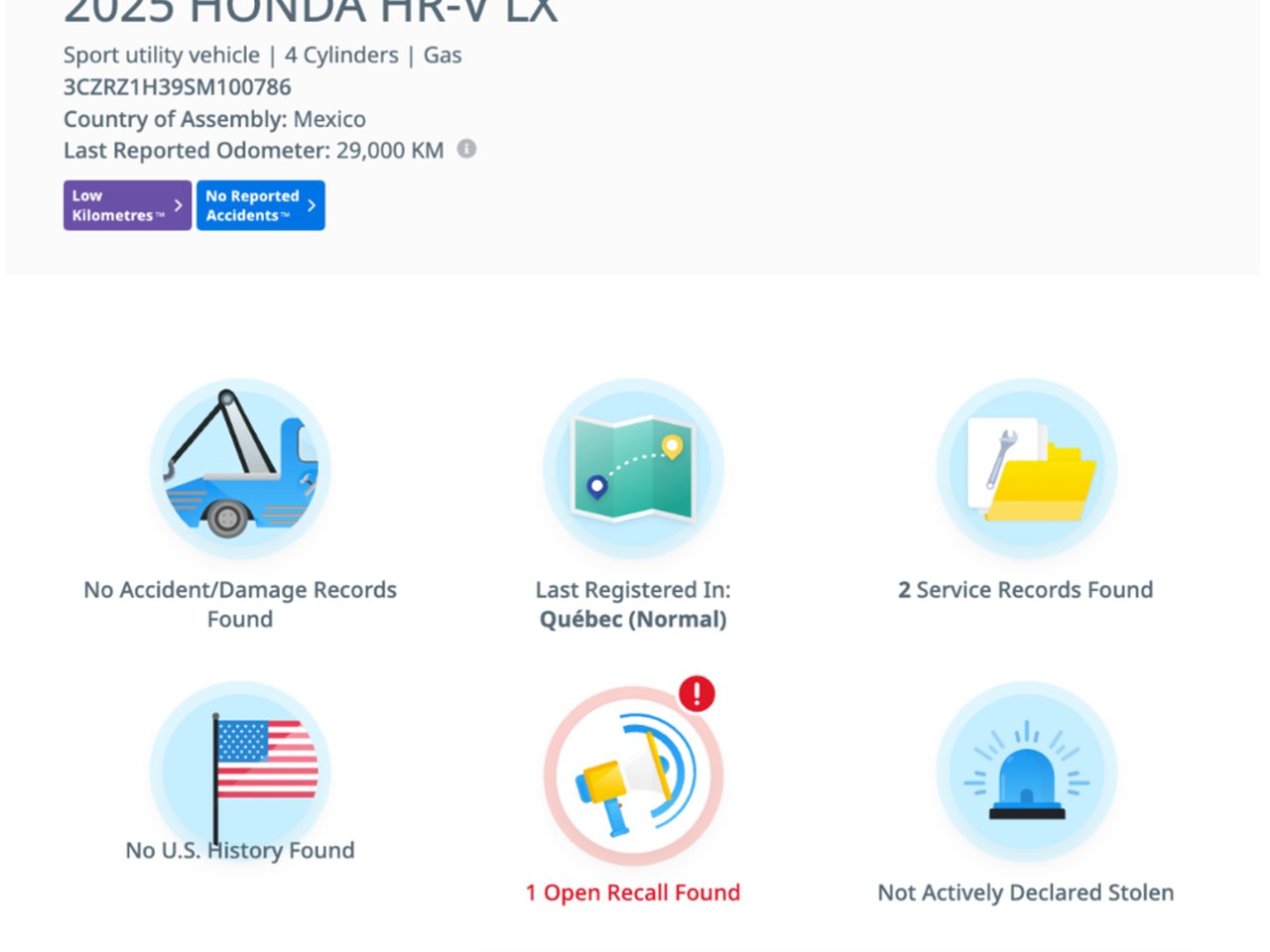 2025 Honda HR-V Silver Notre-Dame-des-Prairies - photo #6