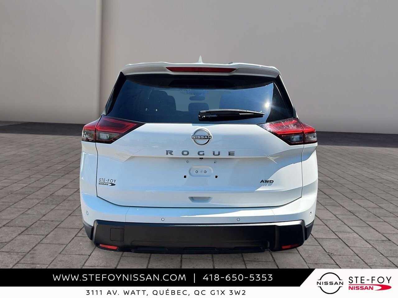 2024 Nissan ROGUE S TRACTION INTEGRALE White Ste-Foy - photo #2