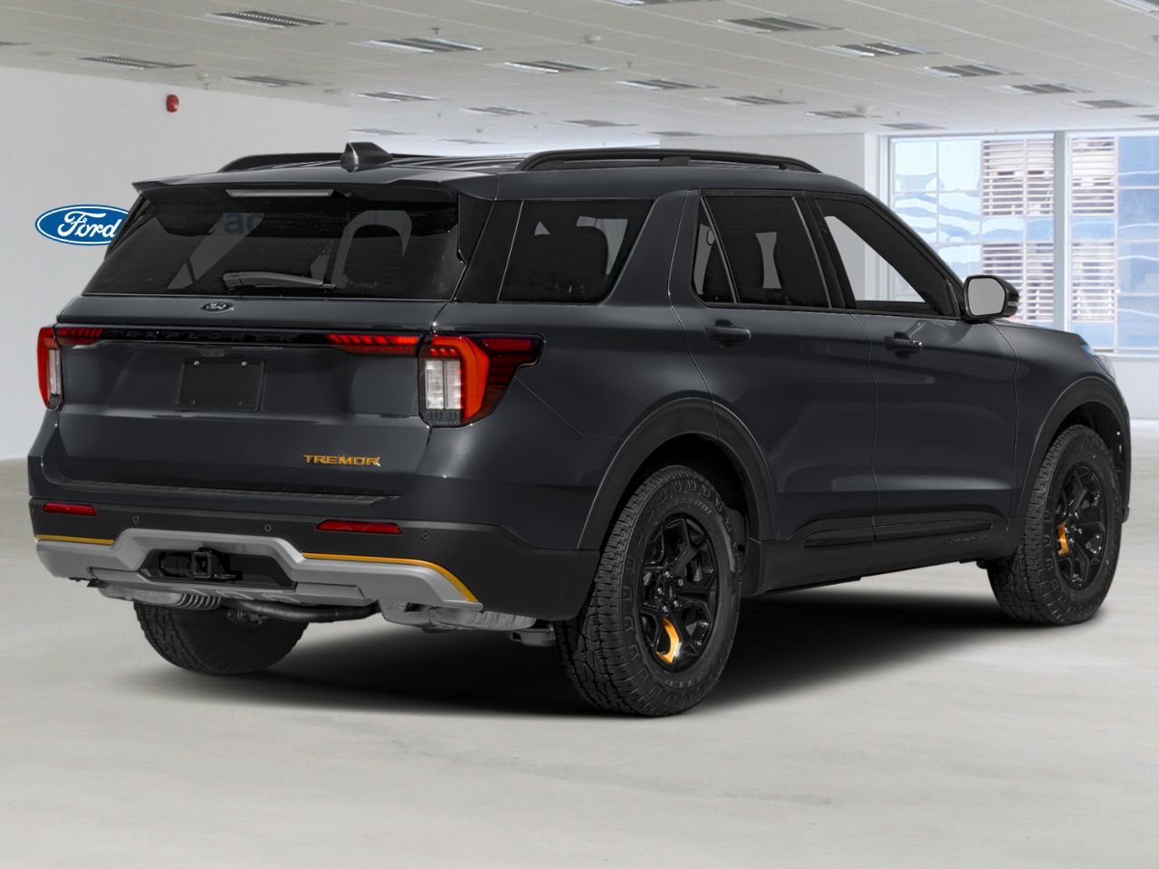 2026 Ford Explorer Agate Black Metallic Rouyn-Noranda - photo #1