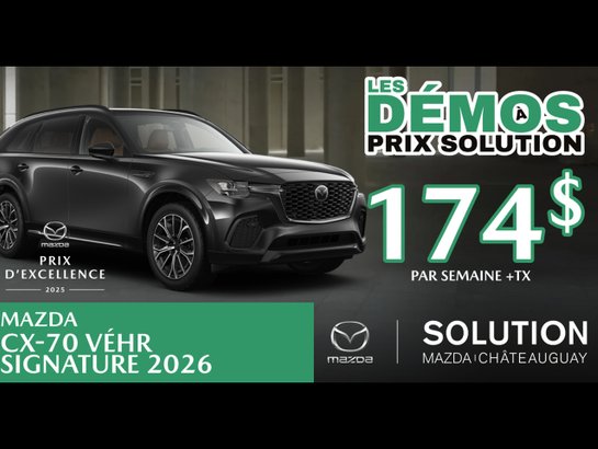 2026 MAZDA CX-70 MHEV 2026 Jet Black Mica
