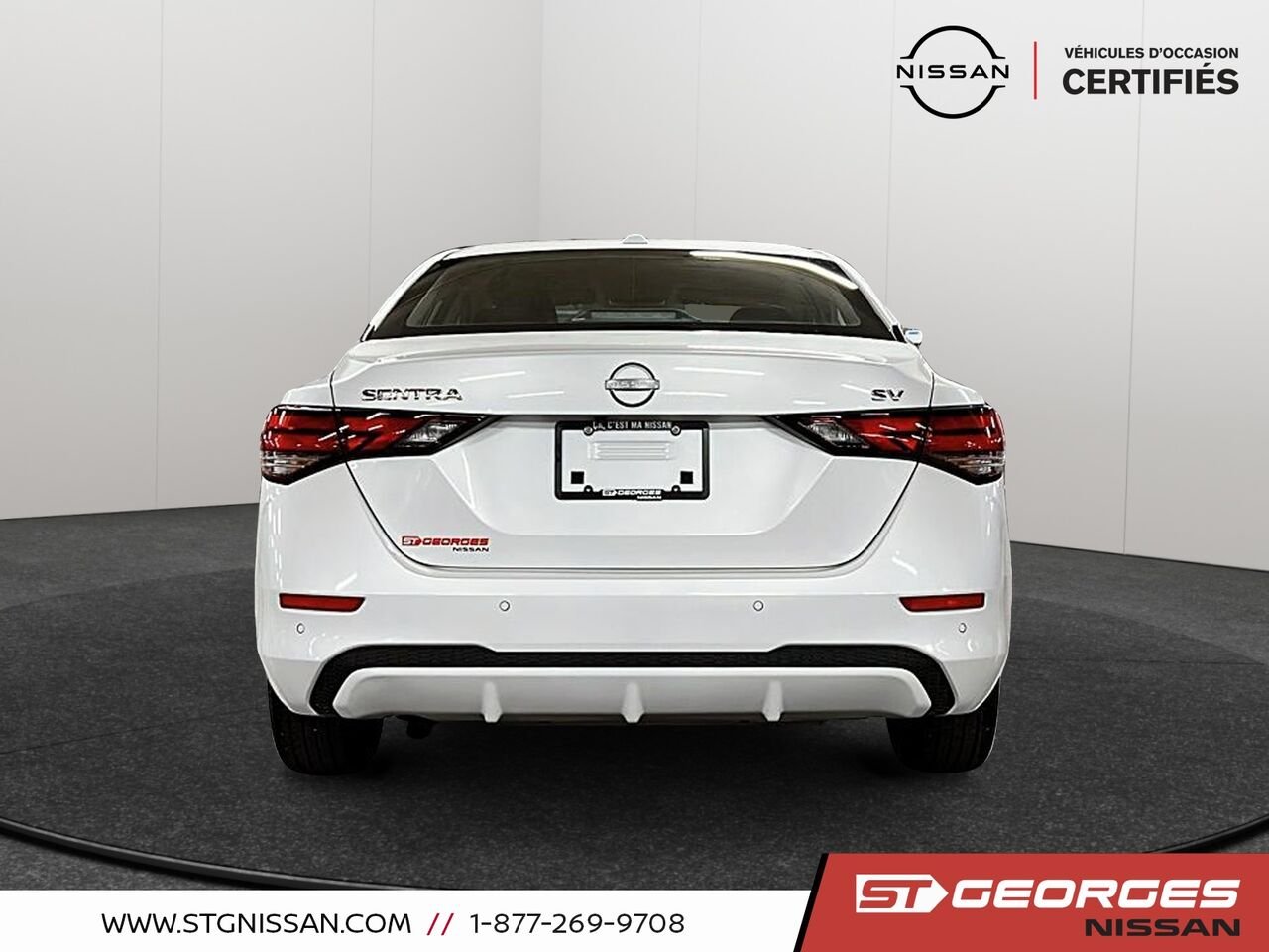 2024 Nissan Sentra White Saint-Georges - photo #2