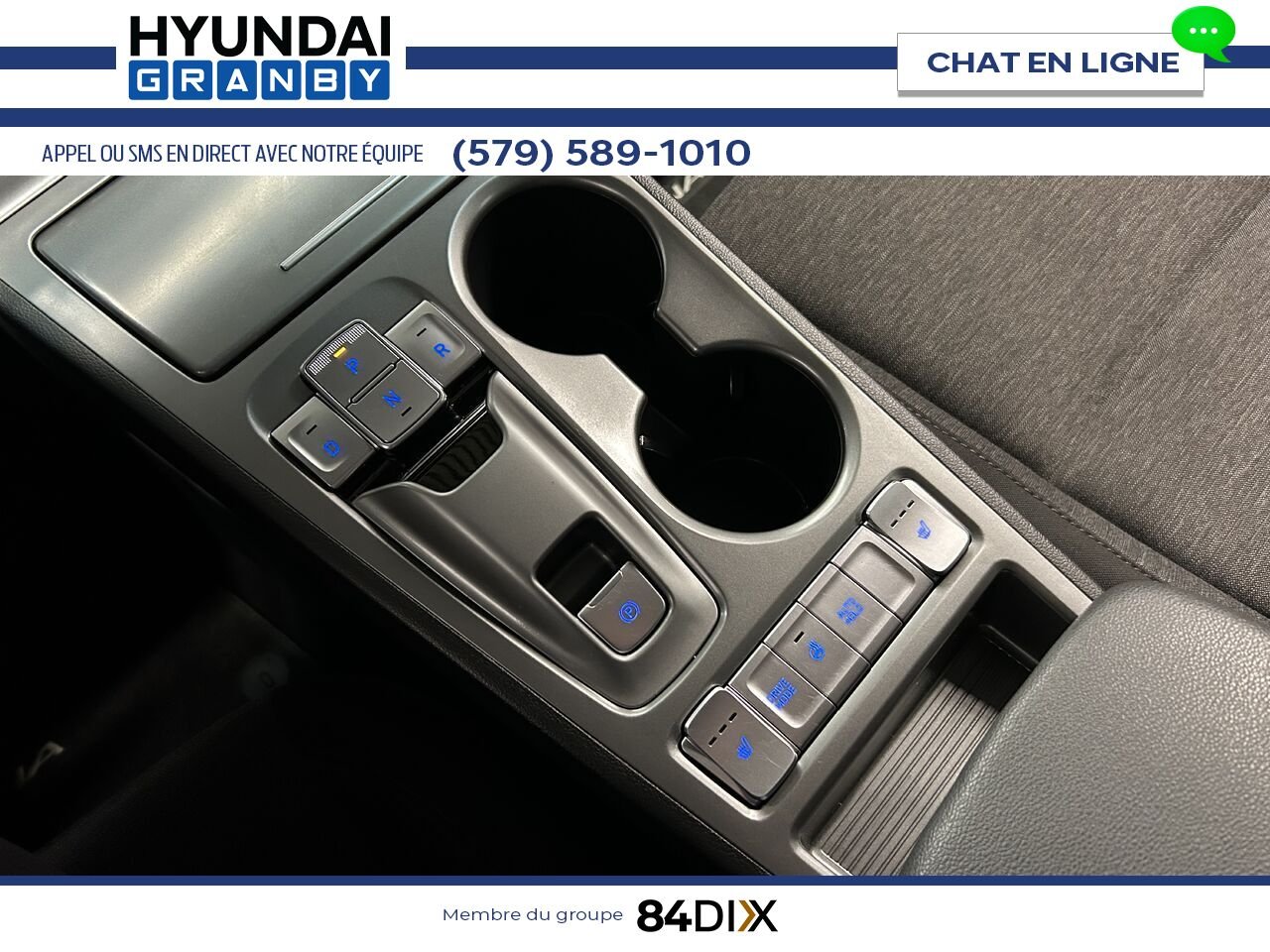 Hyundai Kona électrique 2023 Gris Granby - photo #20