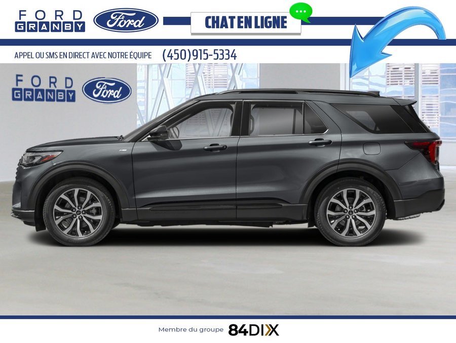 Ford Explorer ST-Line 4RM 2026 Gris carbonisé métallisé