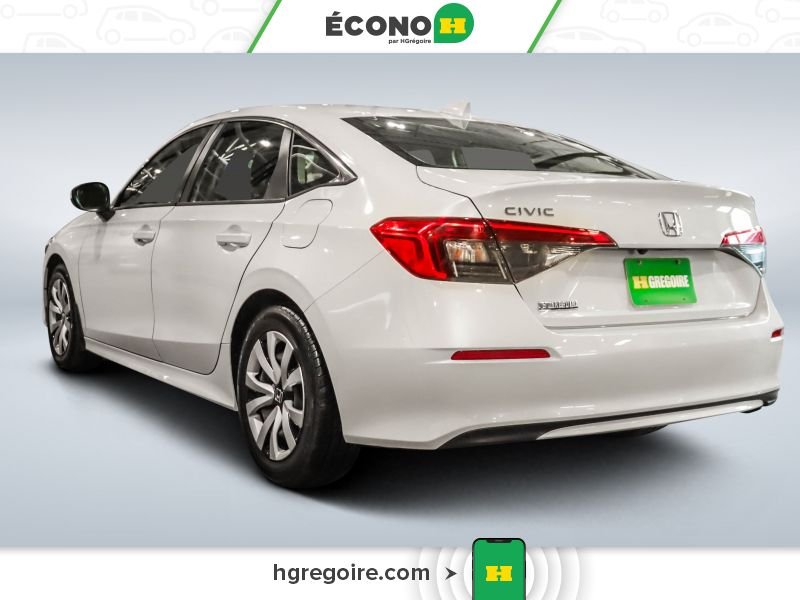2022 Honda Civic White Saint-Eustache - photo #5