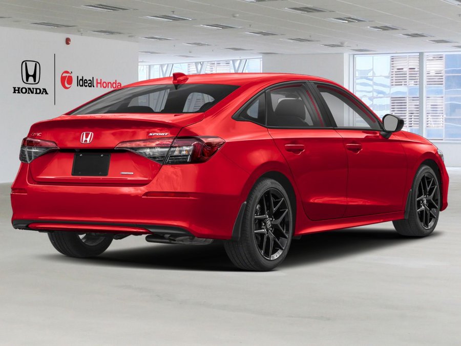 2026 Honda Civic Sedan Hybrid 2026 Rallye Red