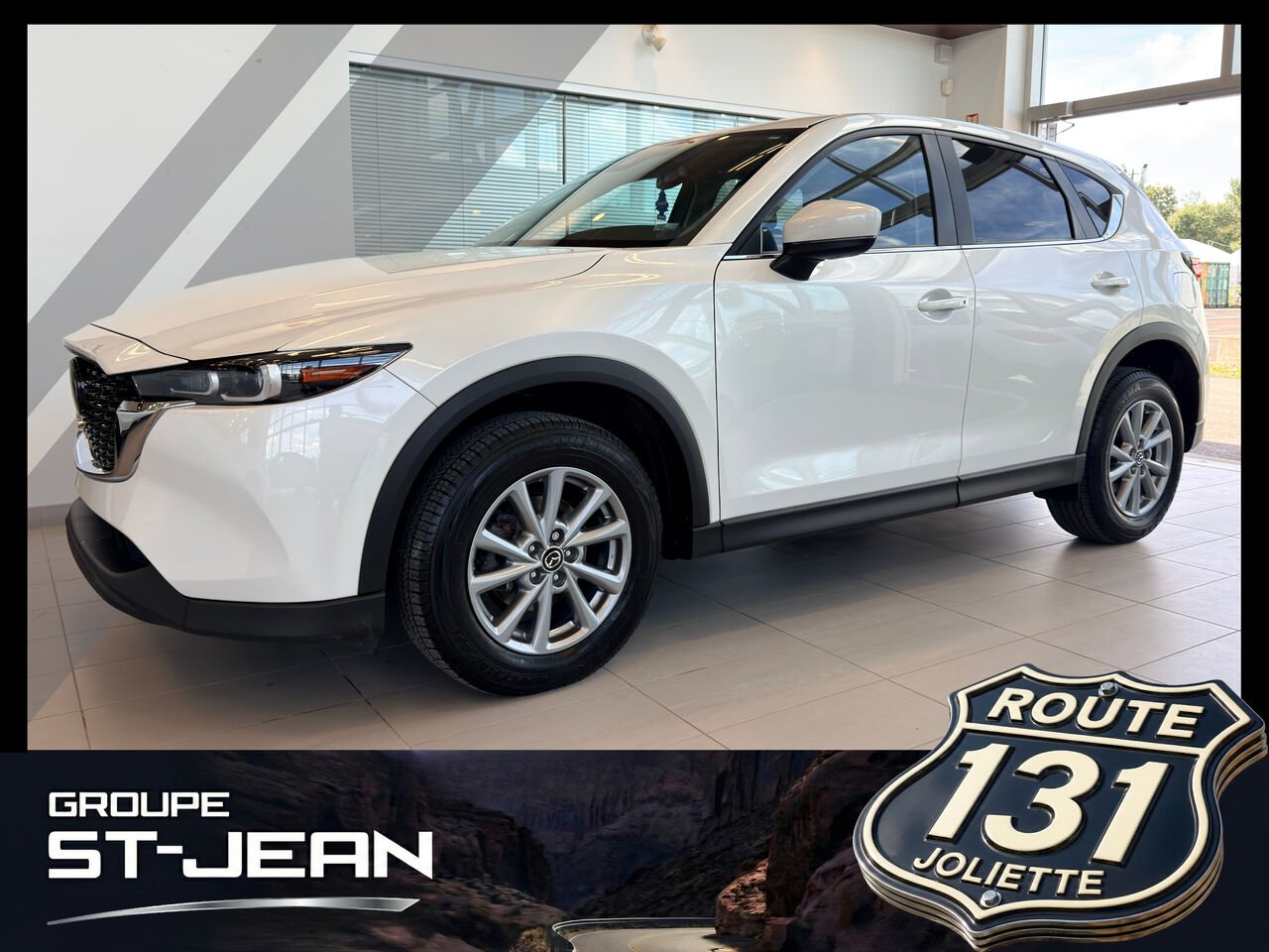 2024 Mazda CX-5 White Notre-Dame-des-Prairies - photo #0
