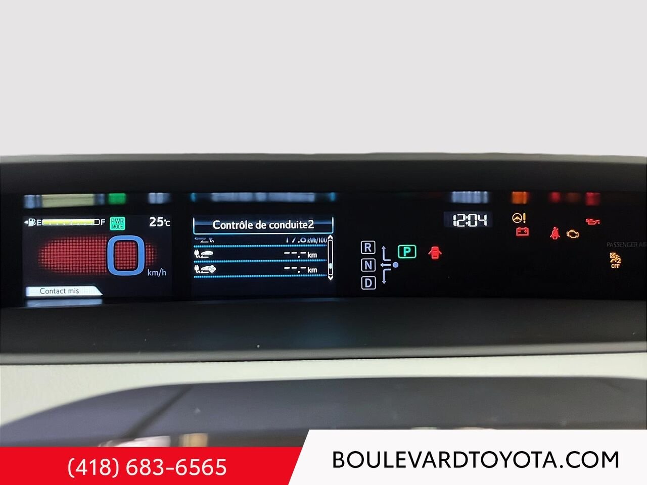 Toyota Prius Prime 100062A-60 | GROUPE TECHNOLOGIE 2020 Rouge Québec - photo #14