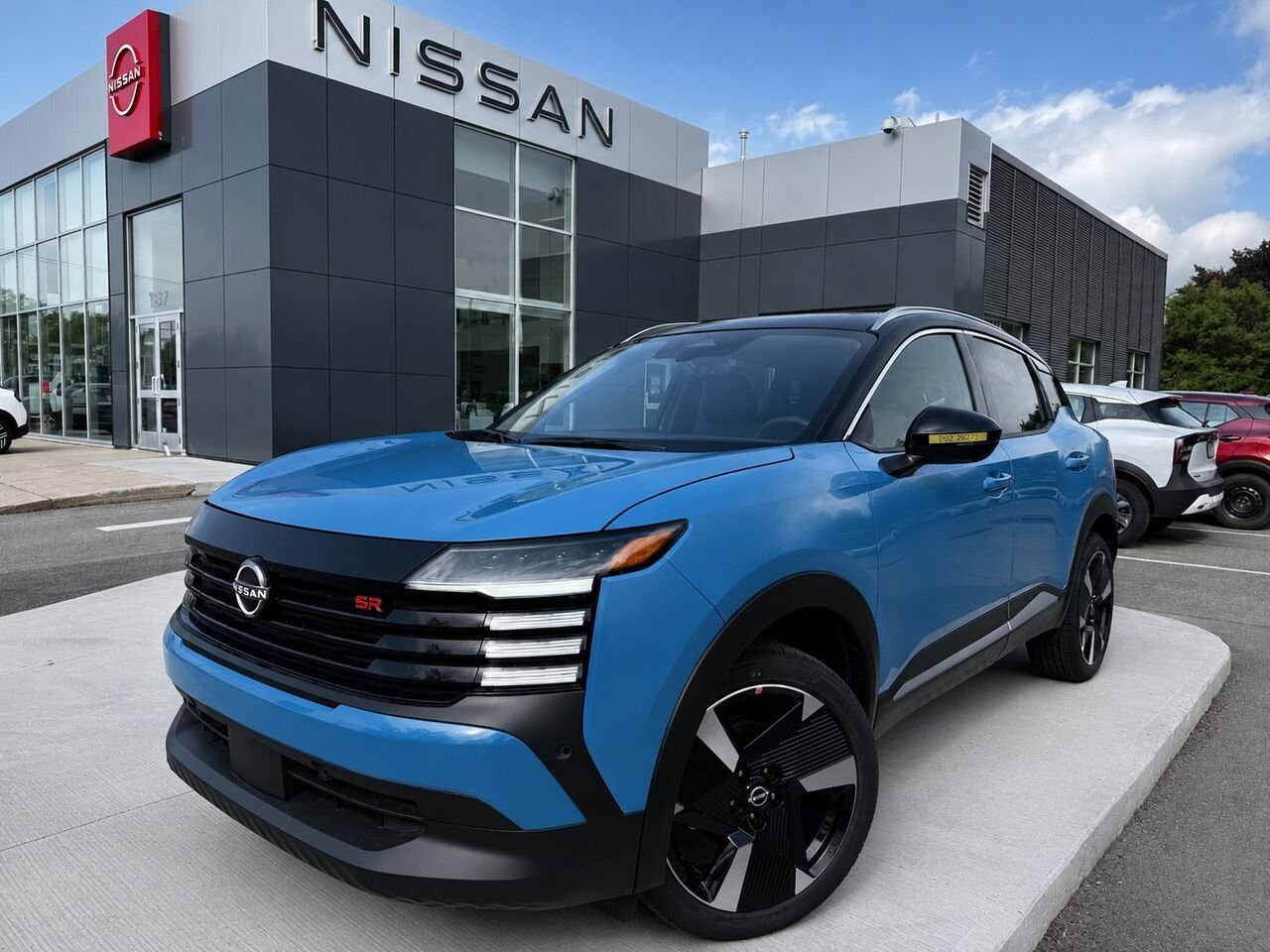 NISSAN Kicks KICKS SR PRIVIL GE 2026 Bleu glacial arctique/Noir intense Châteauguay - photo #0