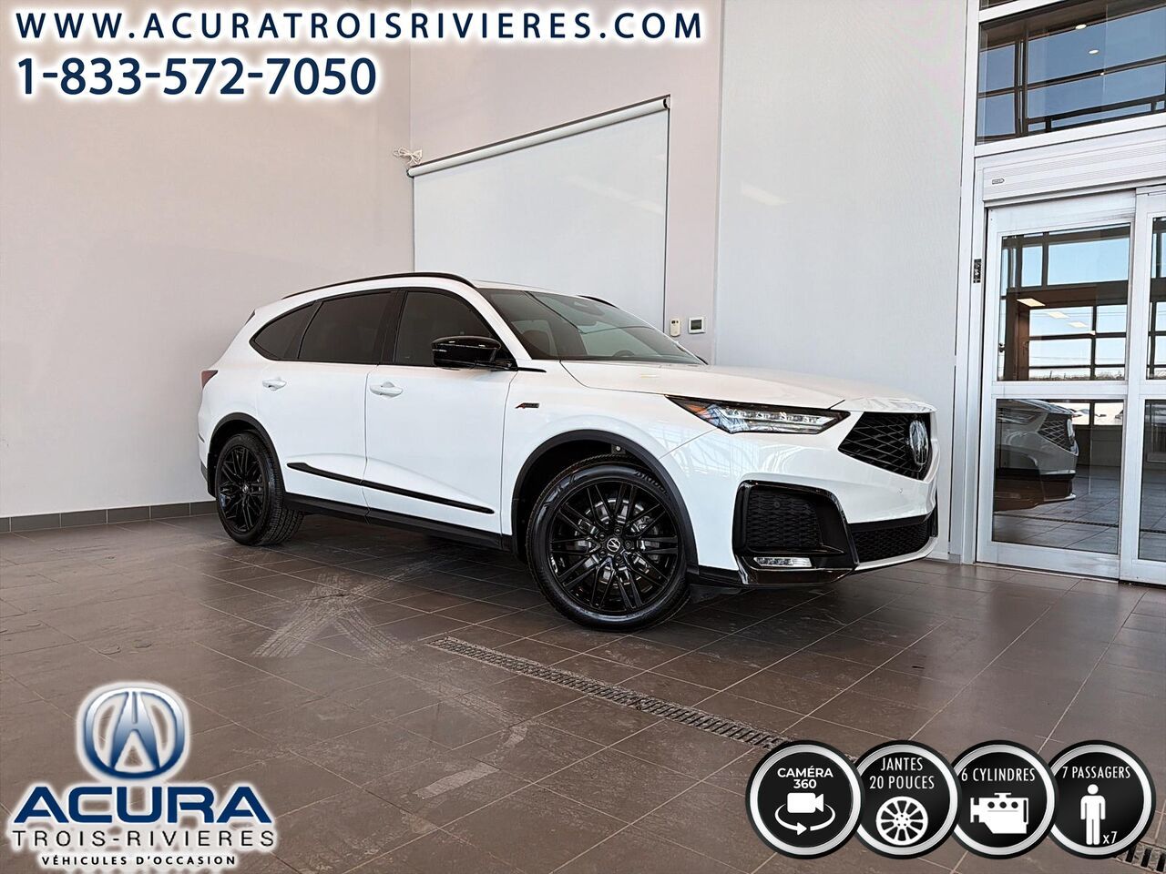 White 2025 Acura MDX SUV / Crossover Automatic