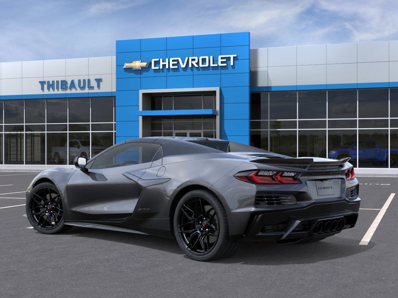 CHEVROLET CORVETTE Z06 cabriolet 2 portes avec 3LZ 2027 GRIS PITCH MÉTALLISÉ Sherbrooke - photo #2
