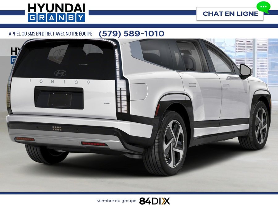 HYUNDAI IONIQ 9 2026 2026 Blanc à thématique Serenity