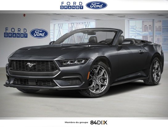 Ford Mustang EcoBoost décapotable 2026 Noir ombre