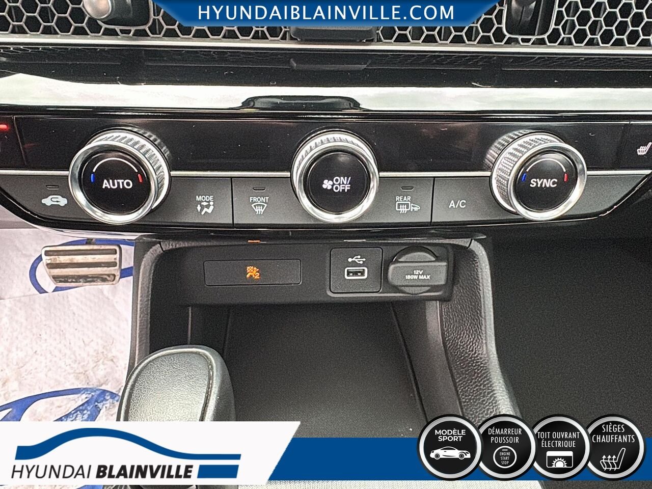 Honda Civic Berline 2023 Blanc Blainville - photo #20