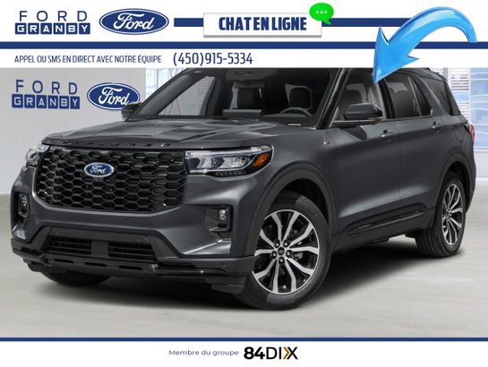 2026 Ford Explorer Carbonized Grey Metallic