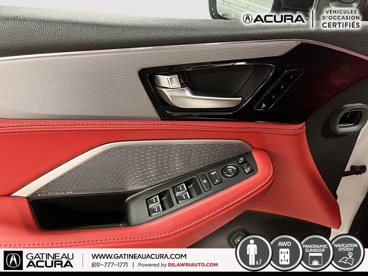 Acura MDX A-Spec SH-AWD 2024 Blanc Ottawa & Gatineau - photo #24