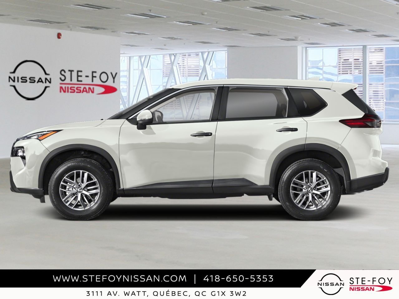 2026 NISSAN Rogue Everest White Tricoat Pearl Ste-Foy - photo #1