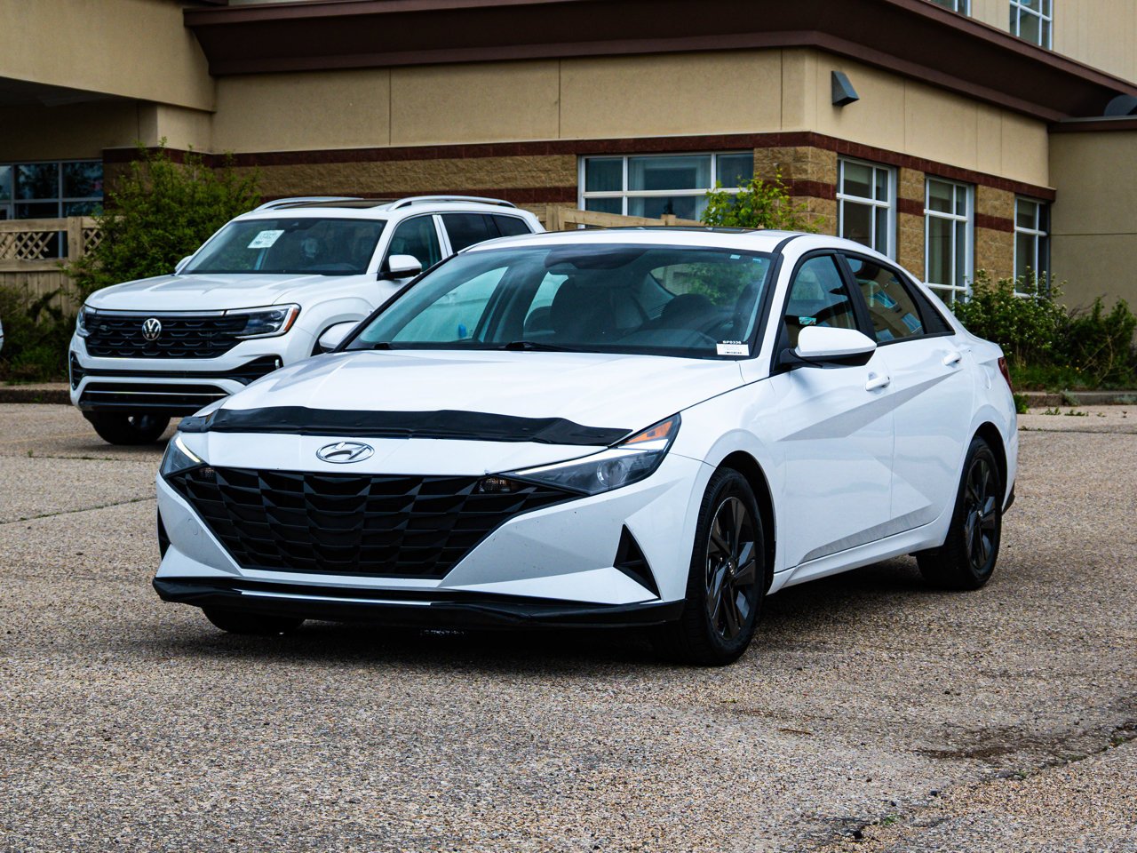 2022 Hyundai Elantra Preferred IVT White Sherwood Park - photo #3