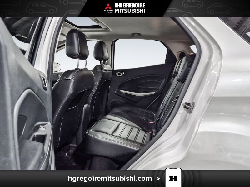 Ford EcoSport MA4296 | Titanium *AWD * Cuir * Toit * Mags * Caméra 2018 Blanc Laval - photo #27