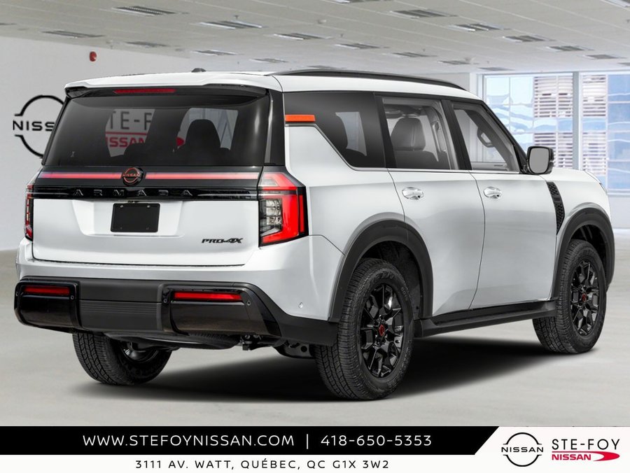 2026 NISSAN Armada 2026 Aspen White TriCoat