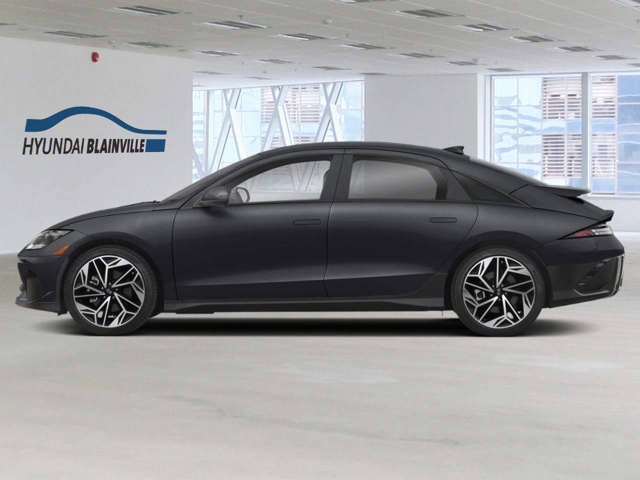 2025 Hyundai IONIQ 6 Abyss Black Blainville - photo #2