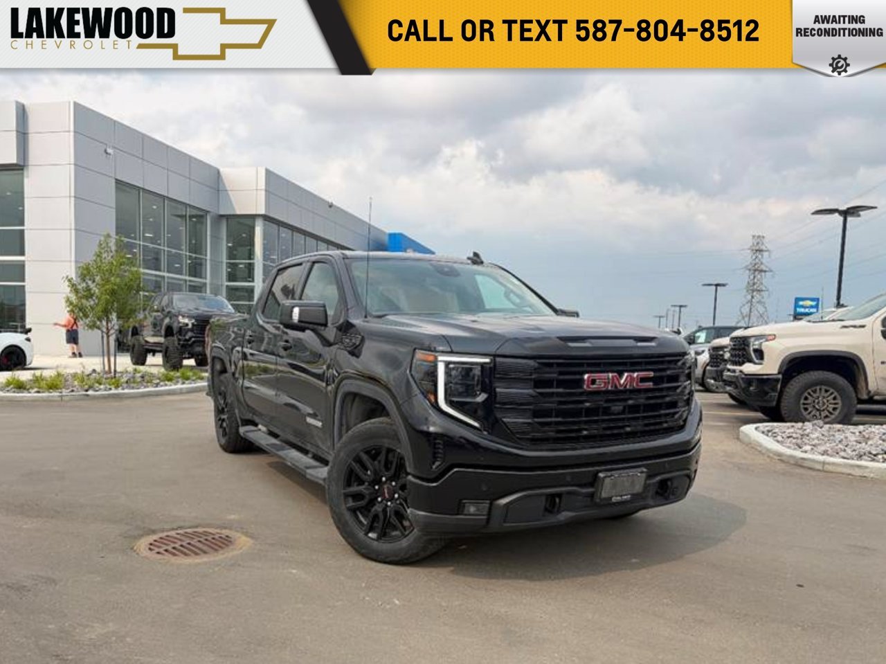 2024 GMC Sierra 1500 4WD Crew Cab 147 Elevation Black Sherwood Park - photo #0